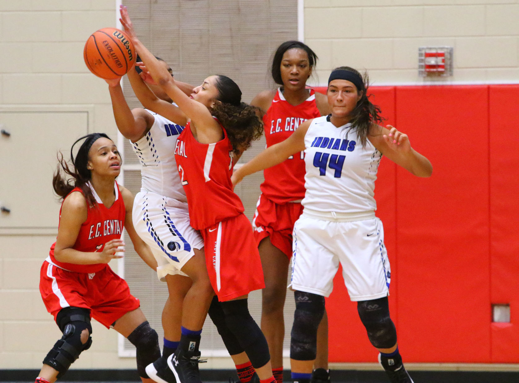 Gallery: Girls Basketball Sectional Finals - E.C. Central vs. Lake Central